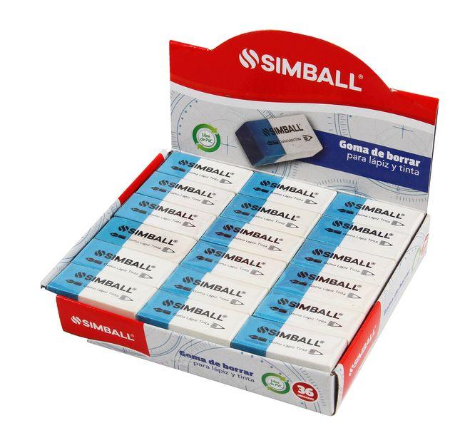 GOMA LAPIZ TINTA X36 SIMBALL 