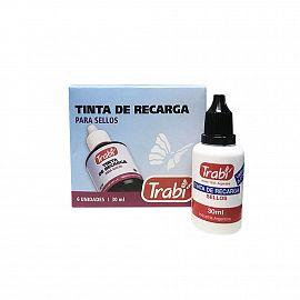 TINTA PARA SELLO 30 ML TRABI 