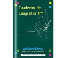 CUADERNO CALIGRAFIA A4 PLANTEC Nº1 Y Nº2 