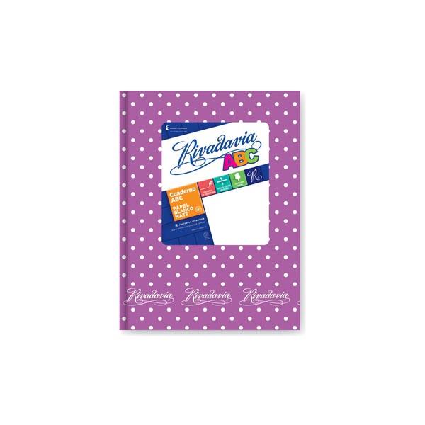 Cuaderno ABC Tapa Dura con Pintitas de 48 hojas