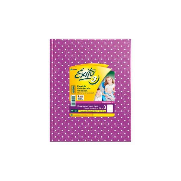 CUADERNO 19X24 X48 HOJAS LUNAR EXITO 