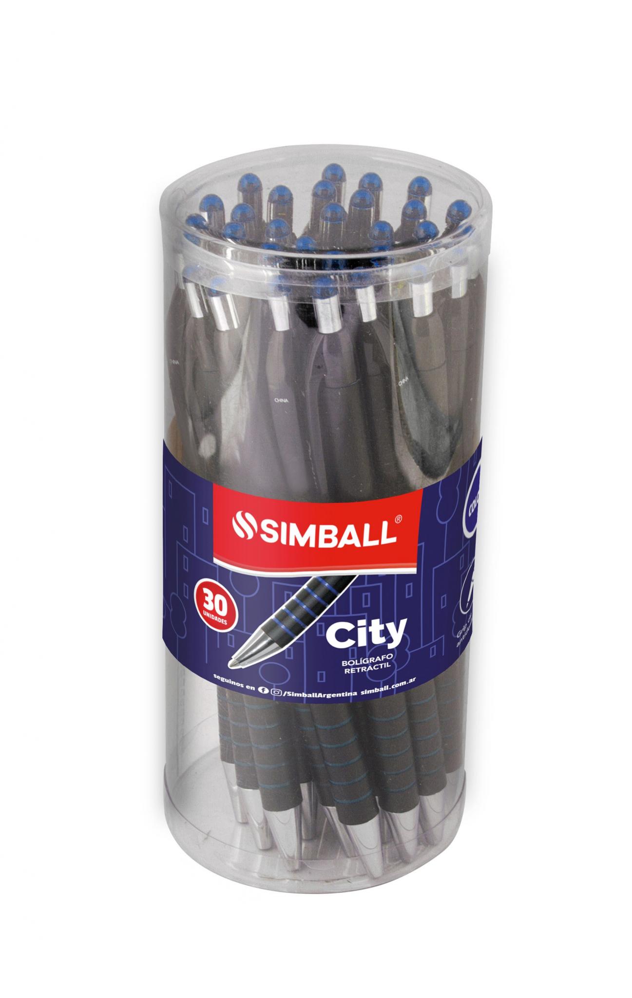 BOLIGRAFO CITY SIMBALL