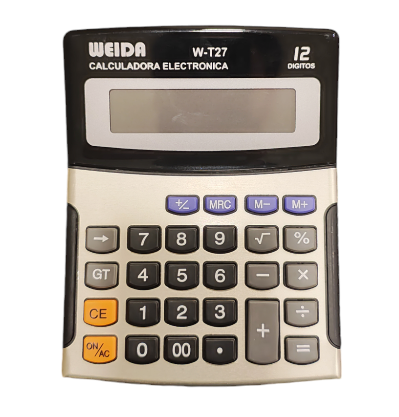 CALCULADORA W-T27 WEIDA