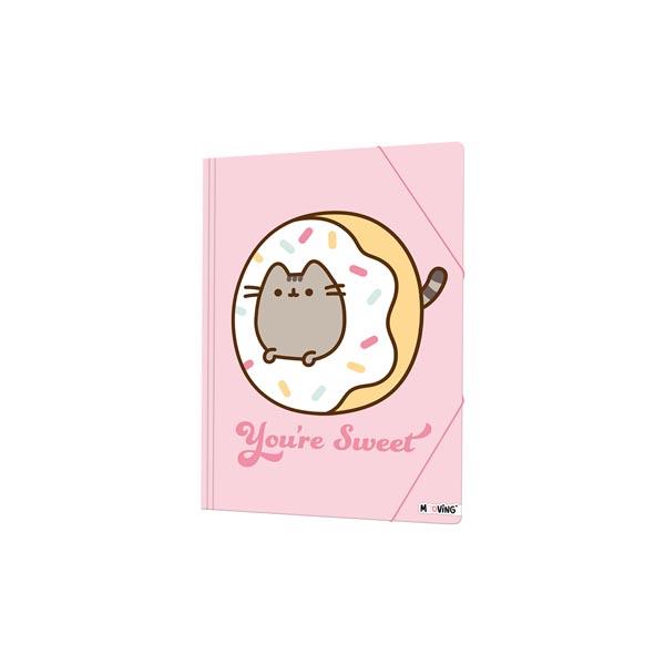 CARPETA 3 SOLAPA PUSHEEN MOOVING 