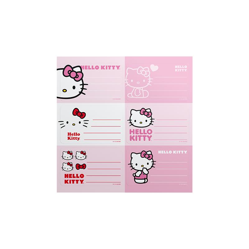 ETIQUETA ESCOLAR MOOVING HELLO KITTY (11301165)