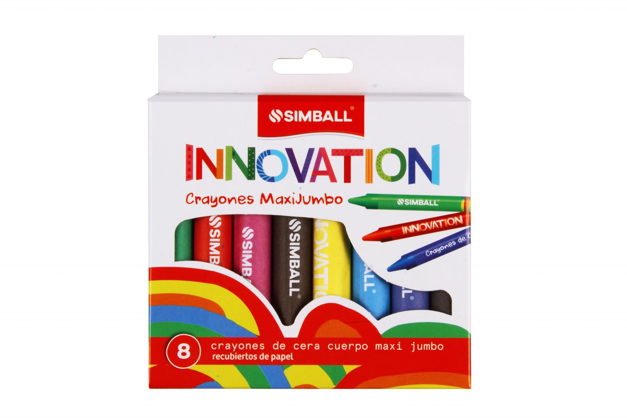 CRAYON JUMBO X8 SIMBALL