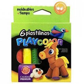 Plastilinas x 6 unidades play color 