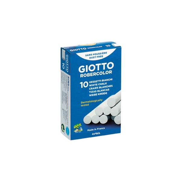 TIZA ESCOLAR X10 BLANCA GIOTTO 