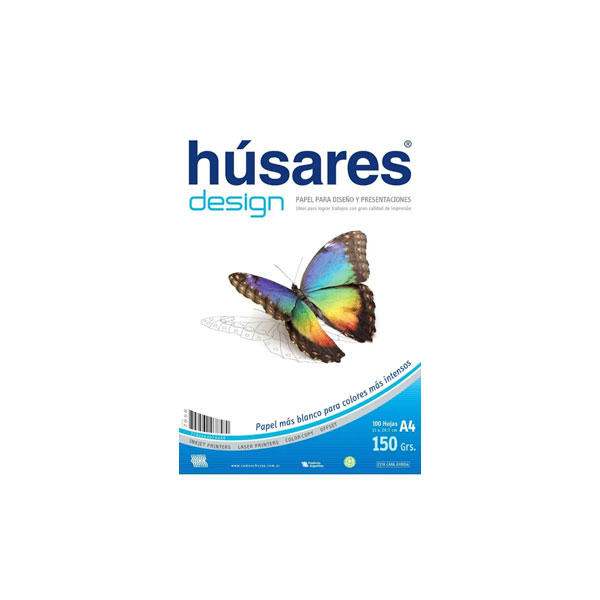 Resma Husares A4 150grs X 100