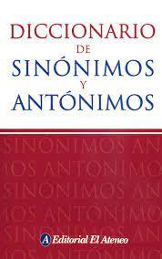 Diccionario Escolar de La Lengua Española / Sinónimos