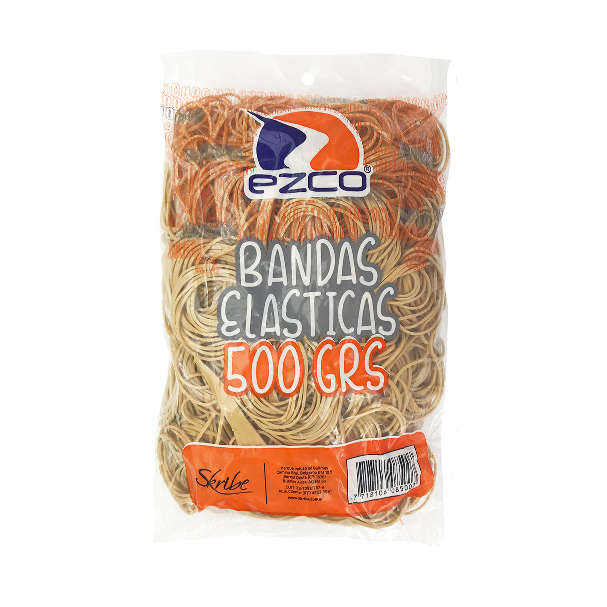 Bolsa de Bandas Elásticas x 500 g ezco