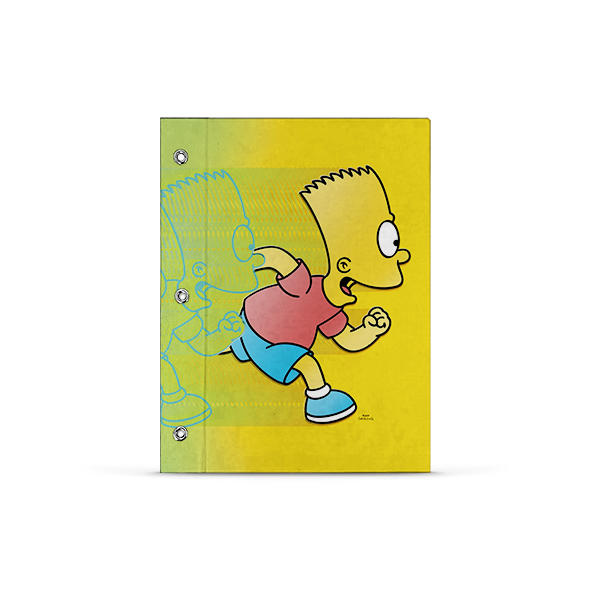 Carpeta Nª3 2 tapas Mooving Simpsons