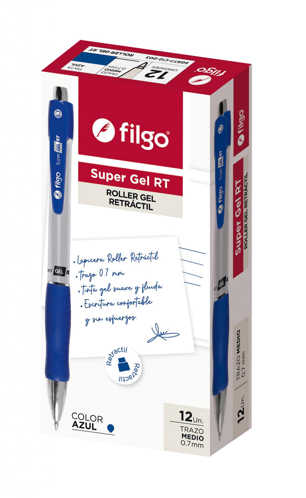 ROLLER  SUPER GEL RECTRACTIL 1.0 FILGO