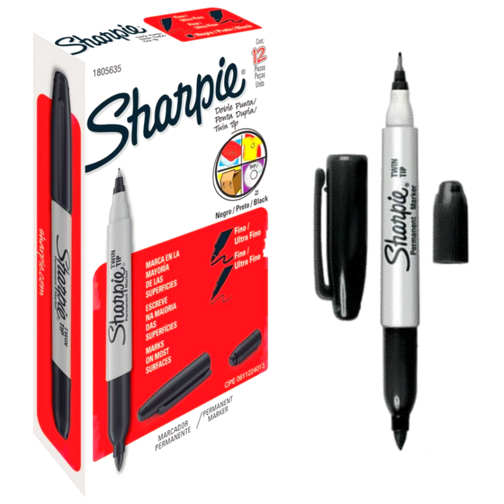 Marcador Sharpie Doble Punta Twin