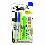 Kit Sharpie x 4 = Marcadores Permanentes + Resaltadores