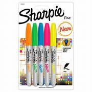 Marcadores Sharpie Fino Neón x 5