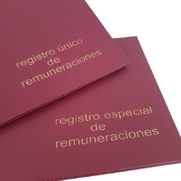 Libro de Registro de Remuneraciones Tapa Dura de 50 hojas 2309