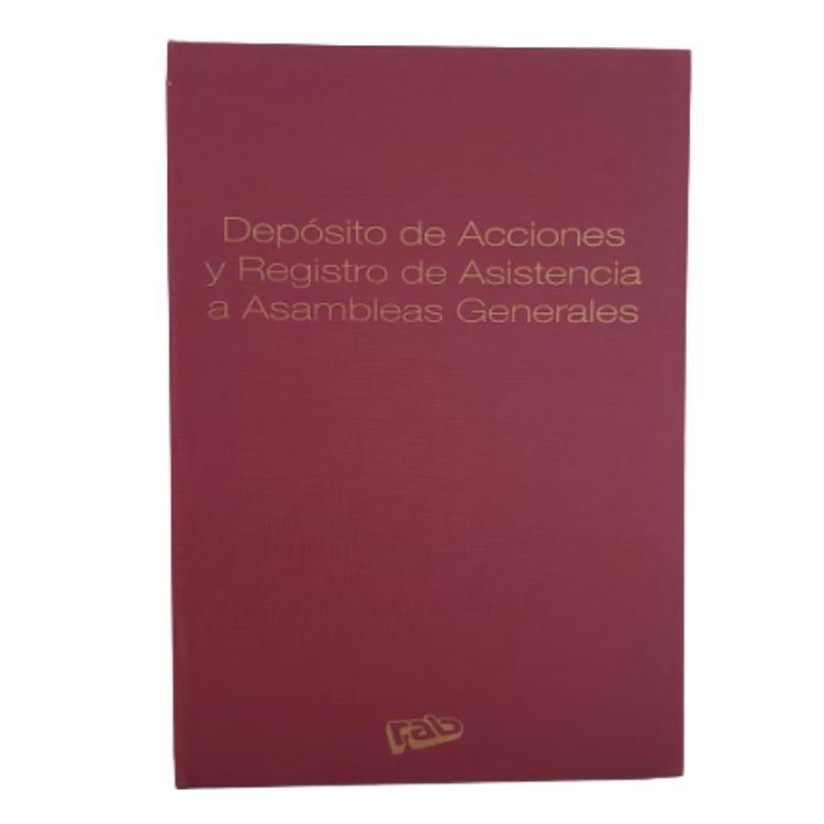 LIBRO DEP.DE ACCIONES 2313 RAB