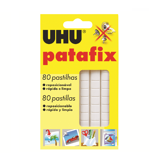 Pegamento Patafix x 80 Pastillas