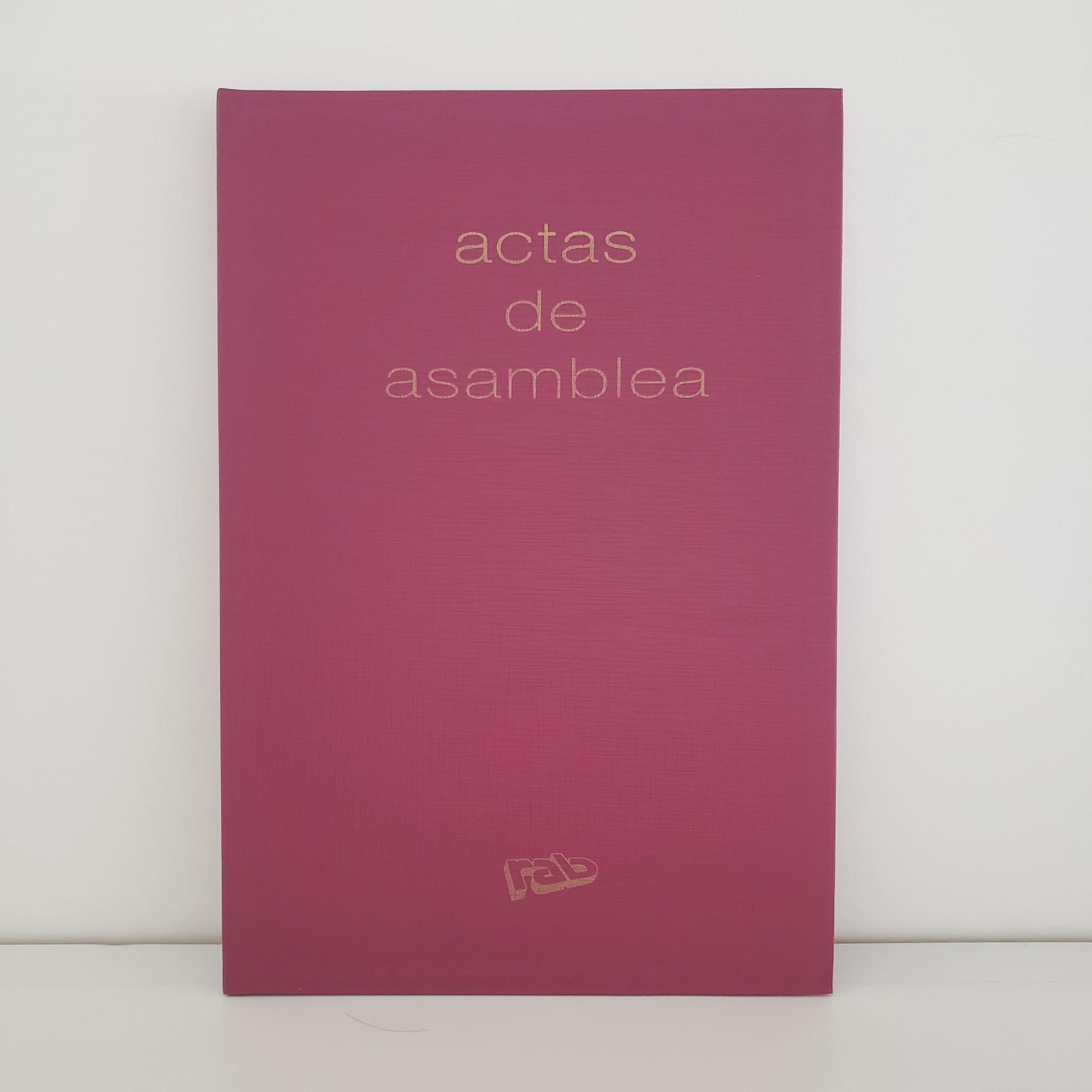 Libro Registro de Asamblea Tapa Dura ALT2314