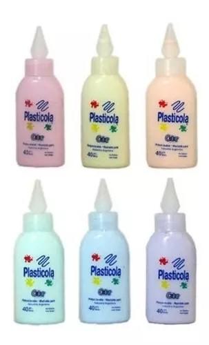 ADHESIVO PLASTICOLA 40 ML PASTEL