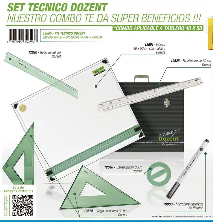 Tablero Set de 50x70 - Código 12666