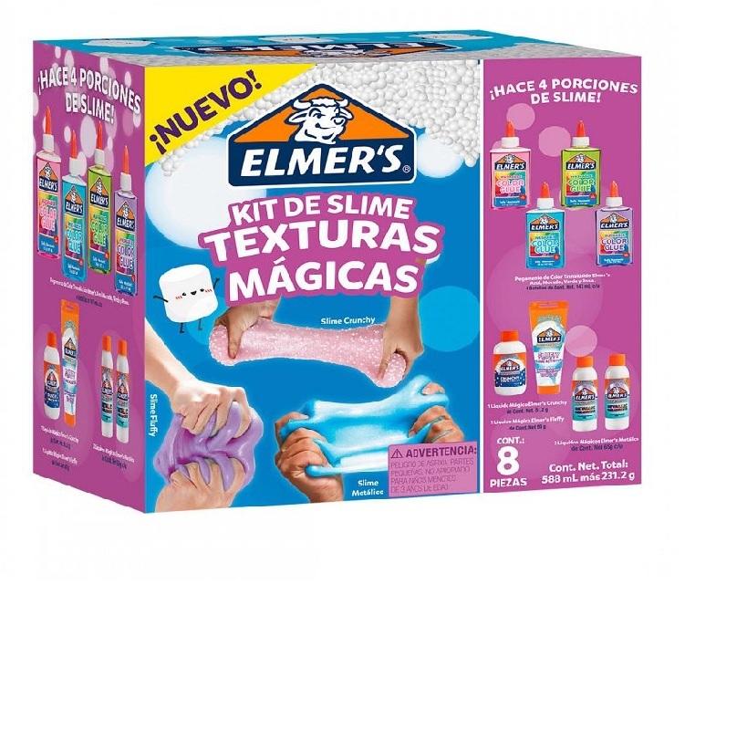 PEGAMENTO ELMERS KIT TEXTURADO MAGICAS 8 PIEZAS