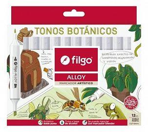 MARCADOR FILGO ALLOY TONOS BOTANICOS FILGO 