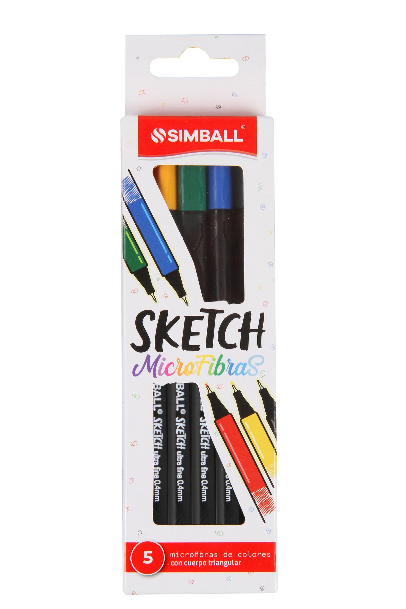 MICROFIBRA  X5 COLORES SKETCH   SIMBALL 