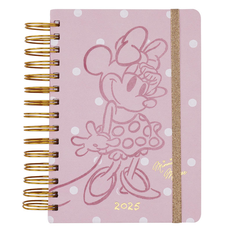 AGENDA MOOVING 14X20 DIARIA MINNIE MOUSE 2025