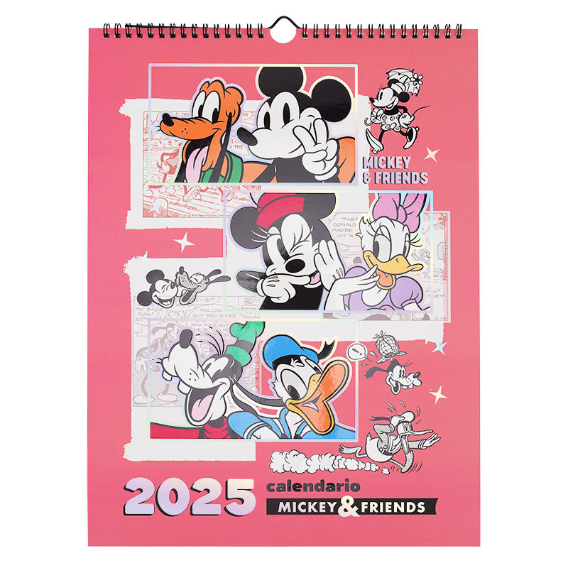 CALENDARIO MOOVING 30X40  MICKEY FRIENDS   2025