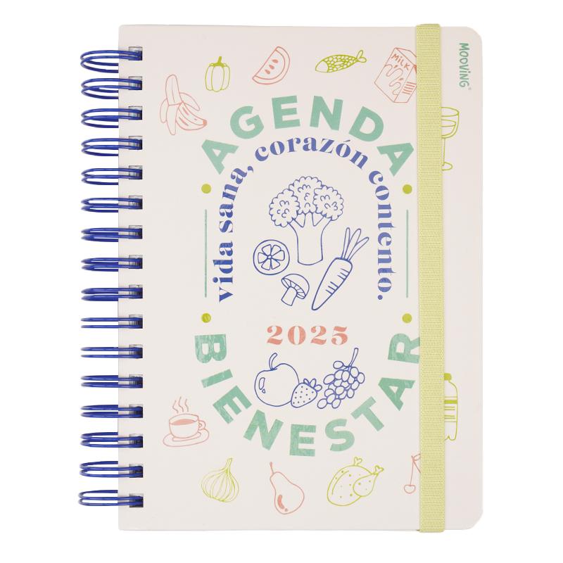 AGENDA MOOVING BIENESTAR C/ESP. DIARIA 15 X 21 CM. (1405152) 2025