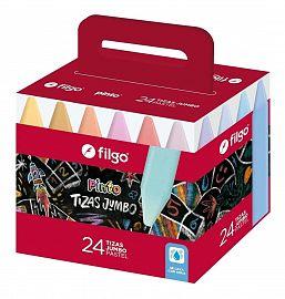 TIZAS JUMBO FILGO PINTO PASTEL X24 (CHKJ-E24-PAS)