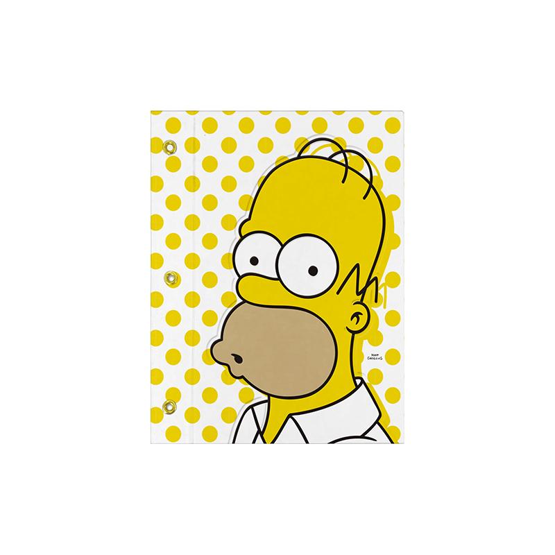 CARPETA MOOVING 2 TAPAS  Nº3 SIMPSON   (1003196)