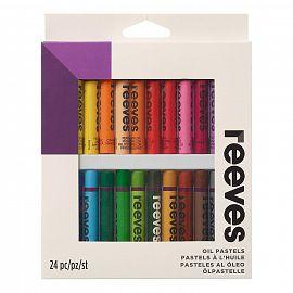 OLEO AL PASTEL REEVES X 24 COLORES (0008900) REEVES