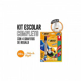 KIT ESCOLAR COMPLETO BIC 