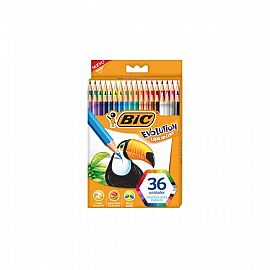 LAPIZ COLOR X36 LARGO BIC