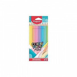 LAPIZ PASTEL X12 MAPED 