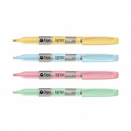 RESALTADOR FILGO LIGHTER FINE PASTEL PTA BISEL C/U V/COLORES (SLF-C12)