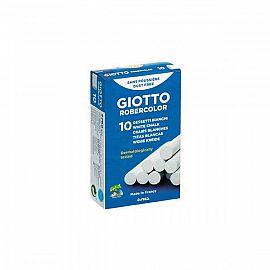 TIZA ESCOLAR X10 BLANCA GIOTTO 