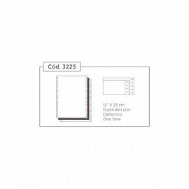 Formulario Continuo 12x25 Duplicado Carbonilla