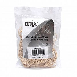 BANDA ELASTICA CAUCHO 50 GRS BOLSA ONIX 