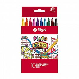 MARCADOR ESCOLAR FILGO V/COLORES X10U. (CM2220-E10-SUR)