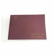 Libro Registro de Asociados Tapa Dura 2318