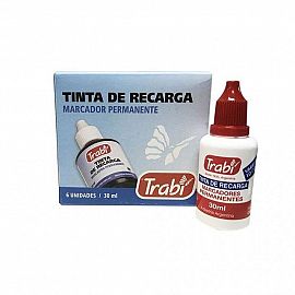 TINTA PERMANENTE 30 ML TRABI