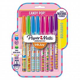 BOLIGRAFO X8 PAPER MATE KILOMETRICO CANDY 