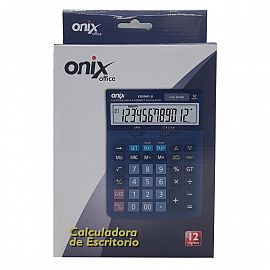 CALCULADORA  COD.5001.8 12 DIGITOS   ONIX 